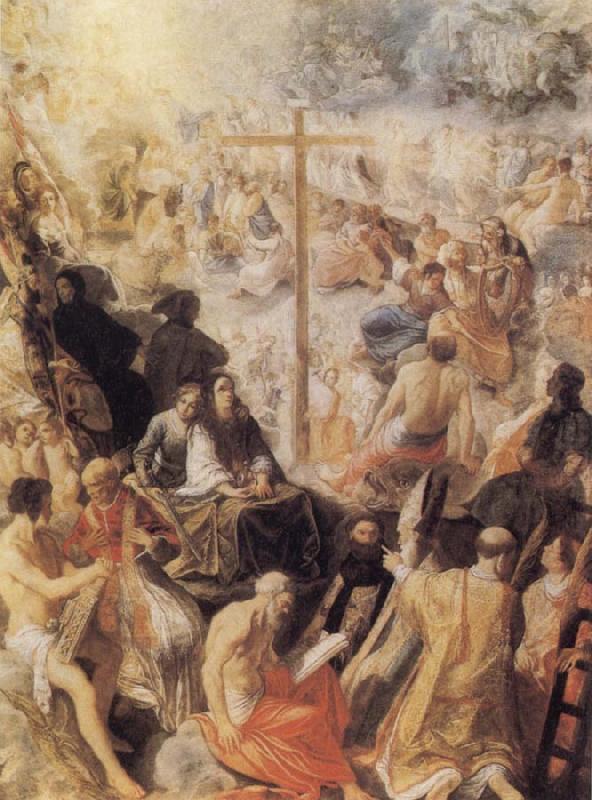 The Glorification of the Cross, Adam  Elsheimer
